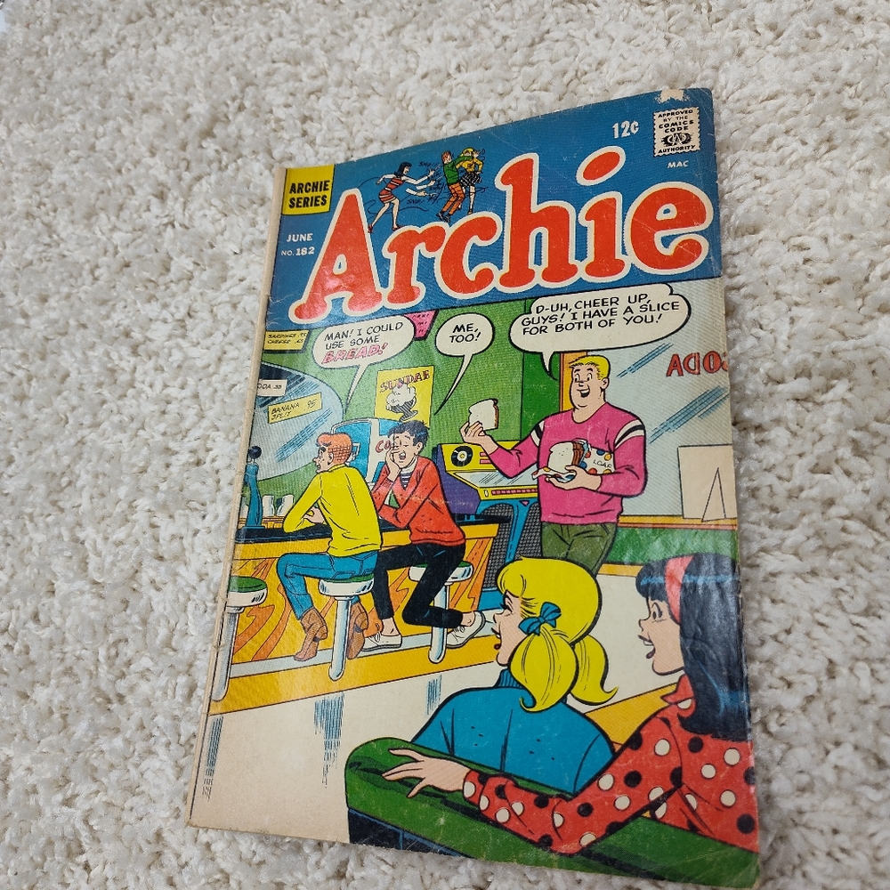 Archie comics Archie # 182 June 1968